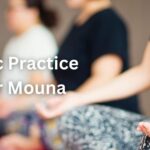 The Yogic Practice of Antar Mouna yoga practitioners meditating in silence